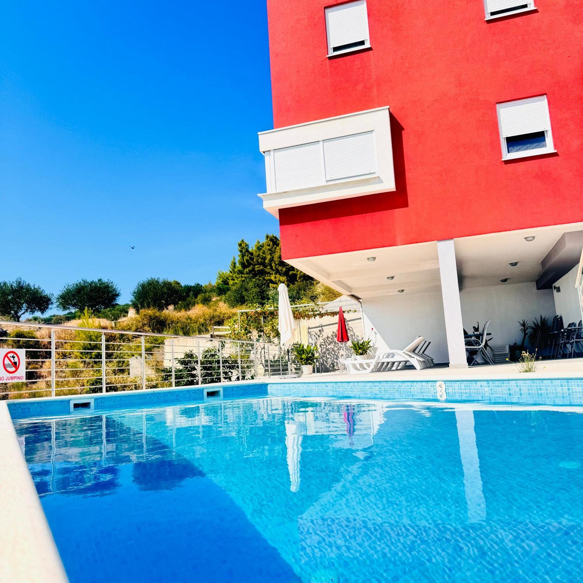 Luxury Apartments Villa Lenka Podstrana Exterior photo